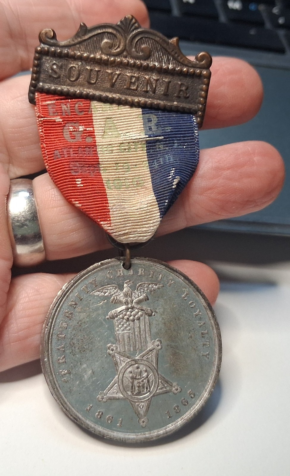 1910 GAR(Grand Army of the Republic) 44th Encampment Medal