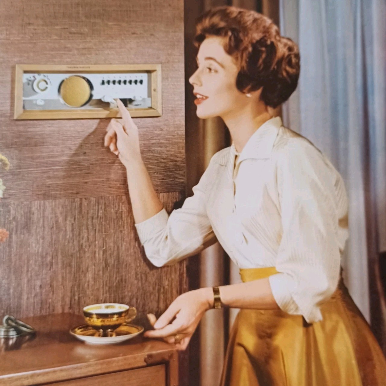 Vtg 1951  Talk-a -Phone Home Intercom Radio Advertising Brochure