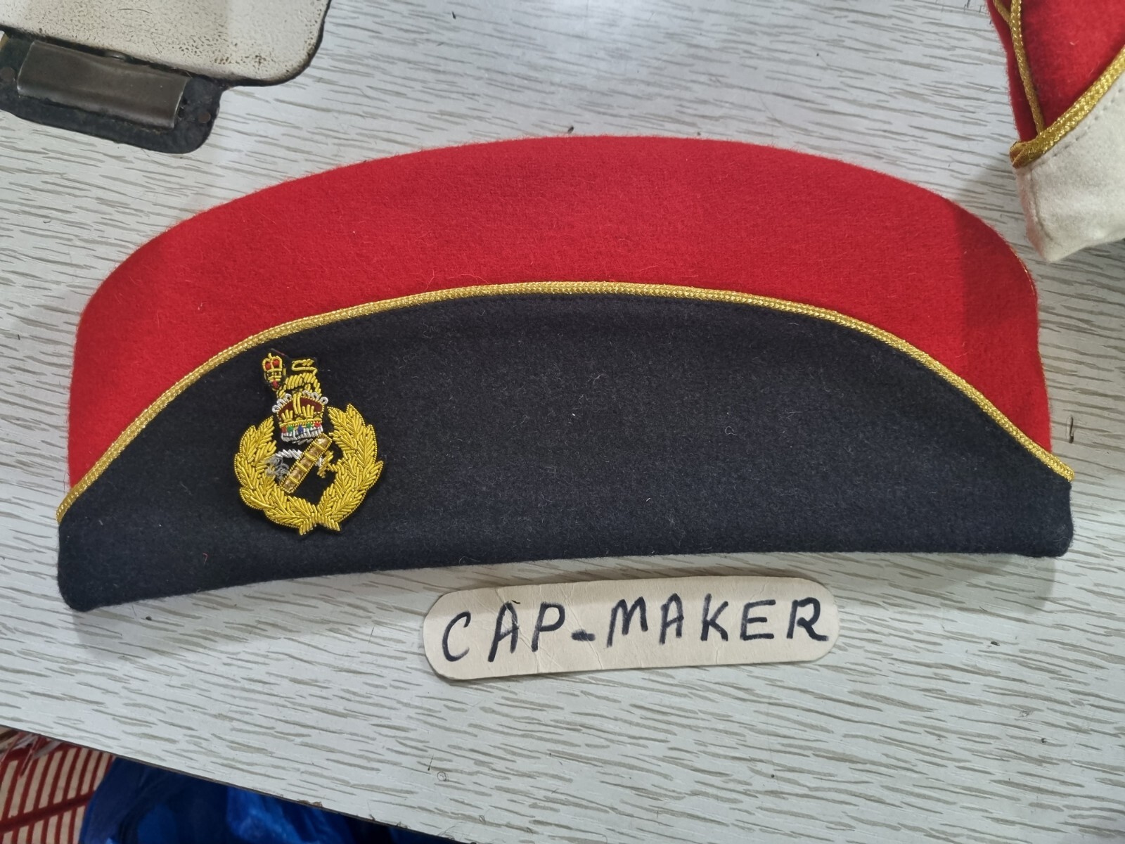 BRITISH GENERAL FIELD OFFR'S OVERSEA HAT (SIDE CAP) BRITISH GENERAL FIELD OFFR'S OVERSEA HAT (SIDE CAP)