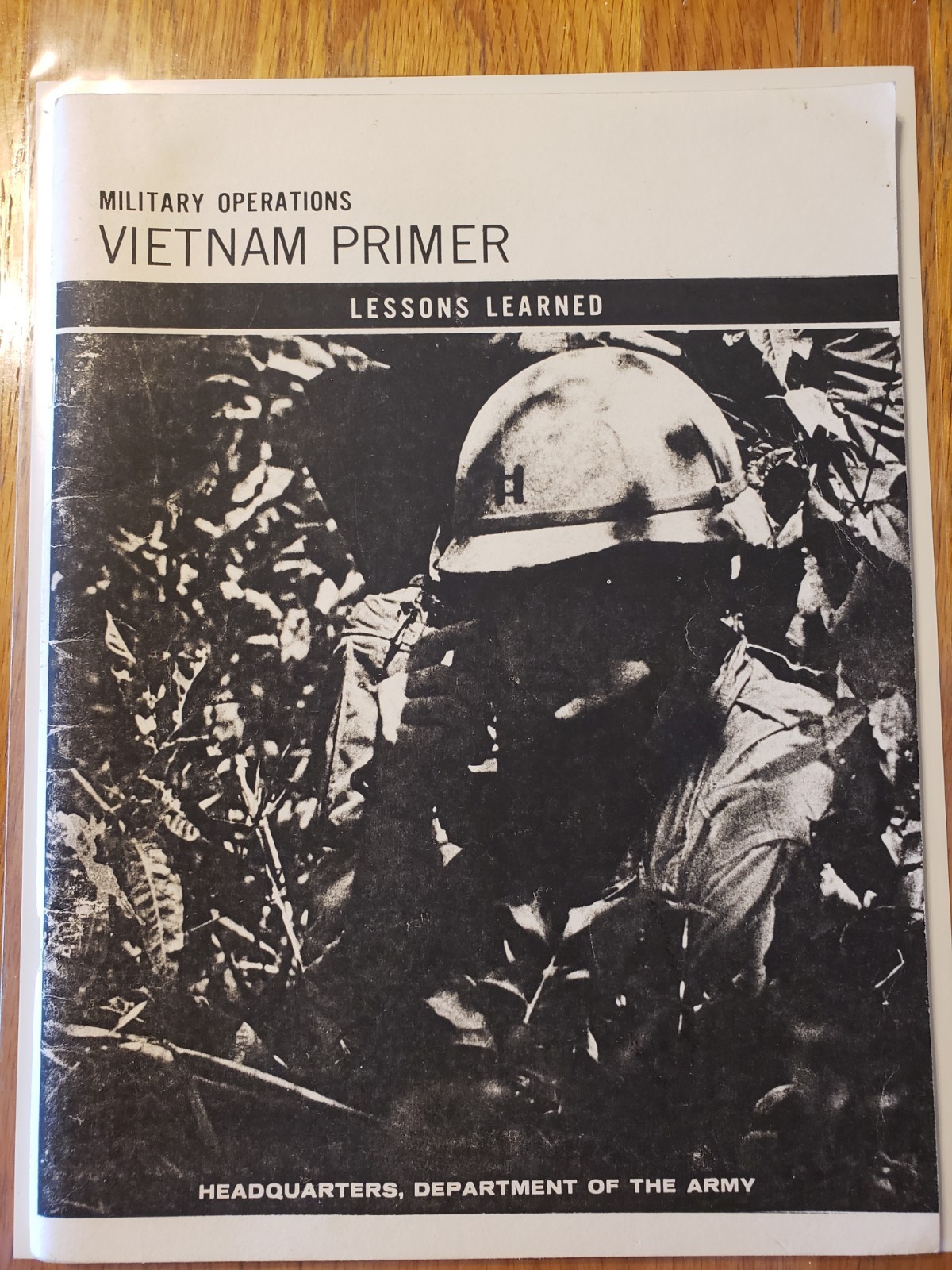 MILITARY OPERATIONS VIETNAM PRIMER, Col. David Hackworth, SIGNED RARE OOP