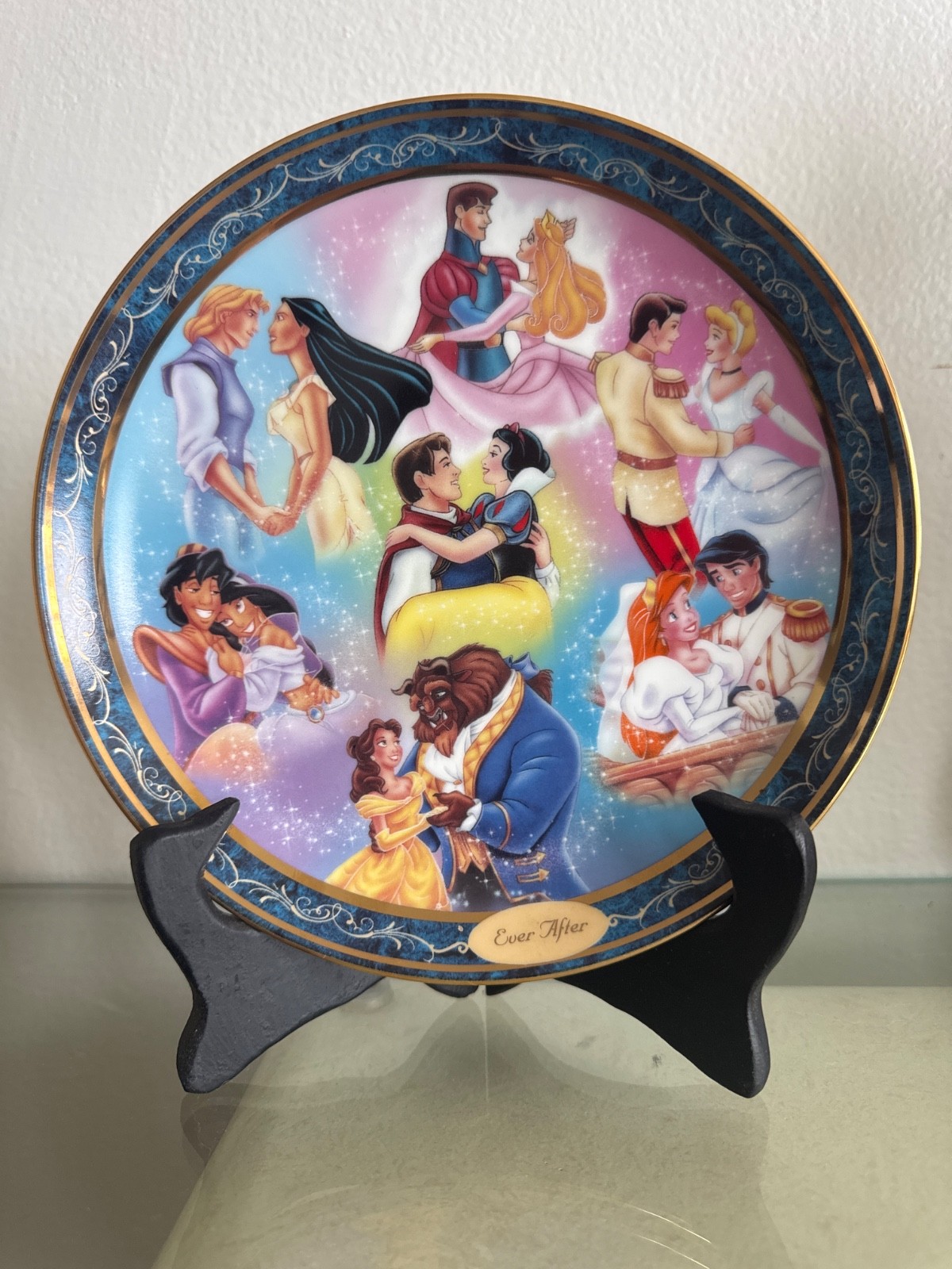 vintage disney collectible plates
