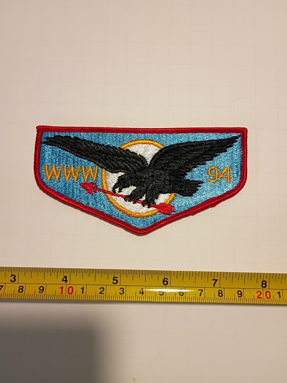 BSA OA Boy Scouts Order Arrow Blackhawk Lodge 94 Pocket Flap Patch Merged 