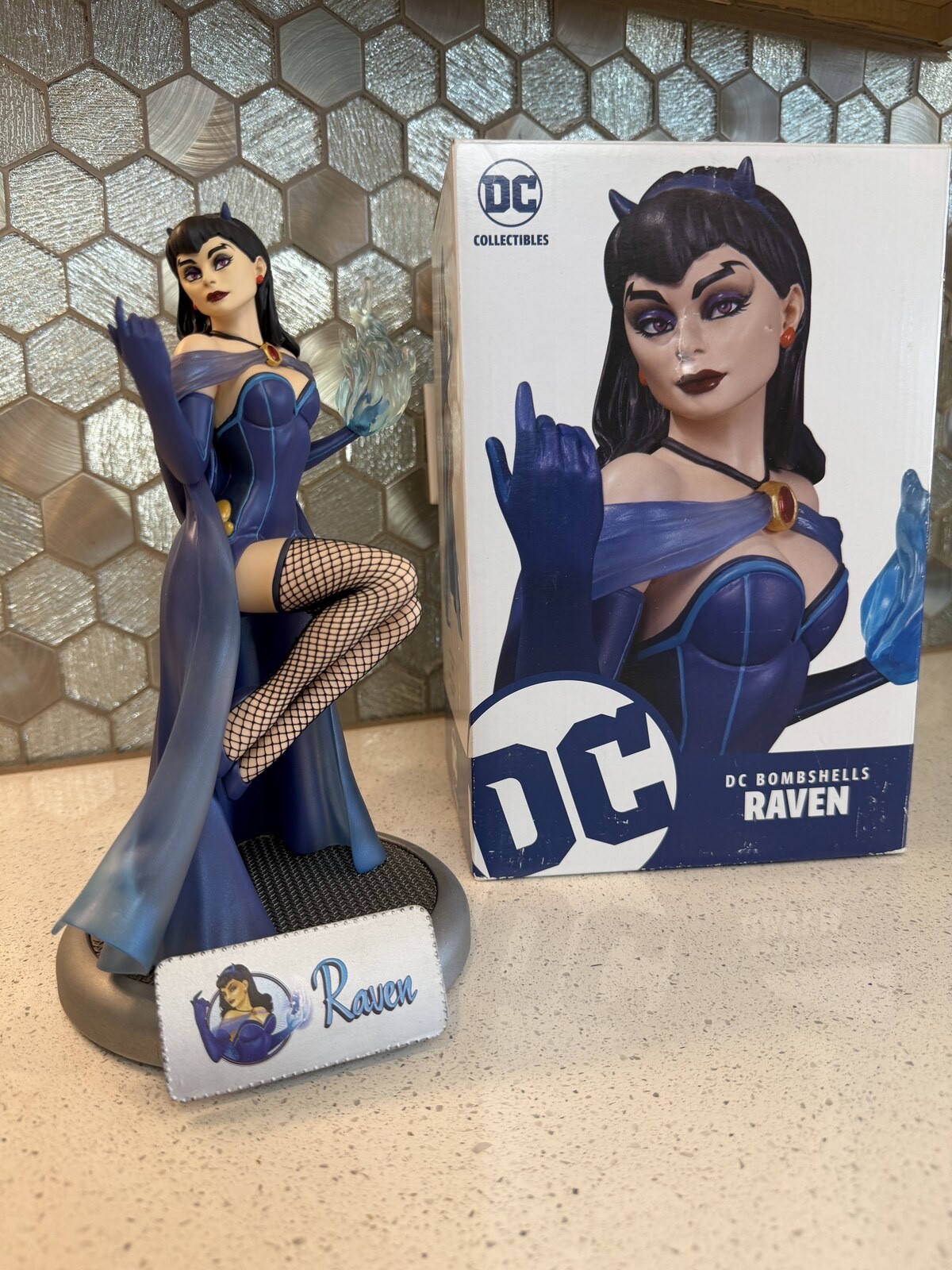 DC Collectibles Bombshells Raven Statue Ant Lucia Limited #0434/5200 w/ Box