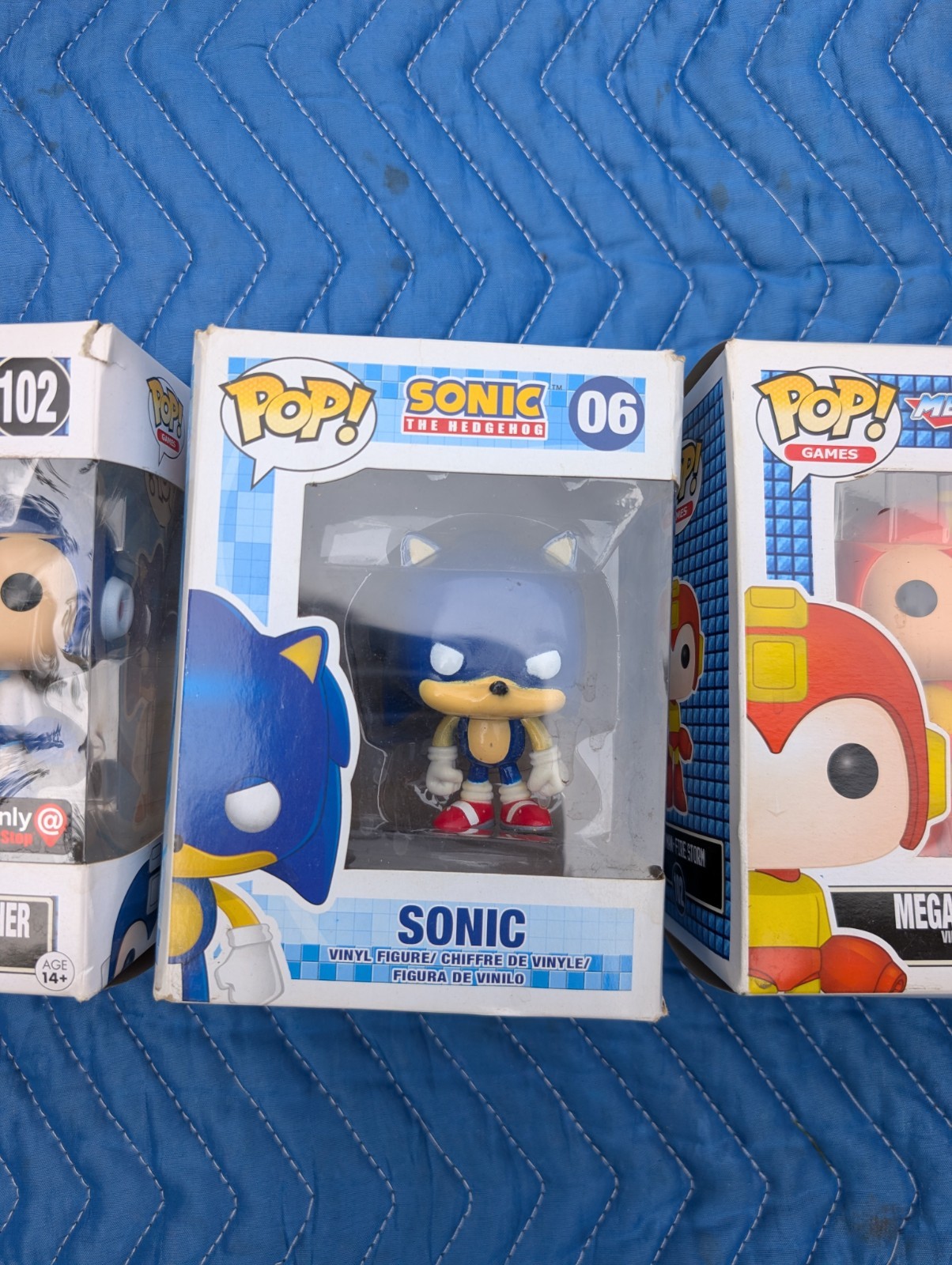 Funko Pop Vinyl: Sonic the Hedgehog - Sonic the Hedgehog #06 - Box Damage