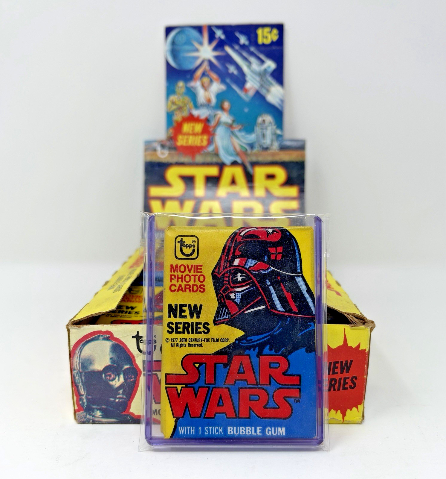 1977 Topps Star Wars Series 2 Wax Pack (1) Sealed Unopened
