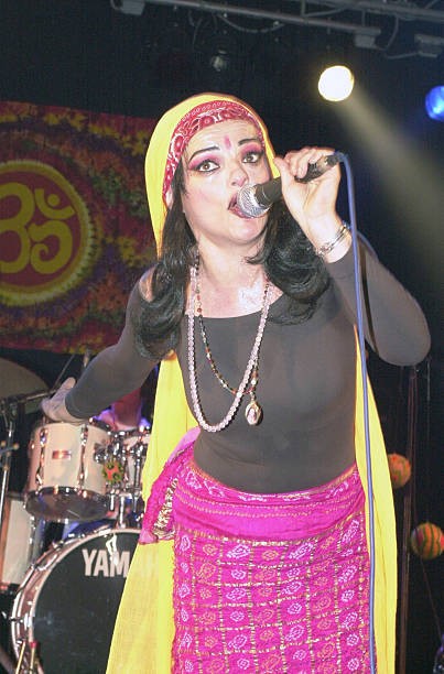 Nina Hagen on stage at the BKA 1990s Historic Old Photo