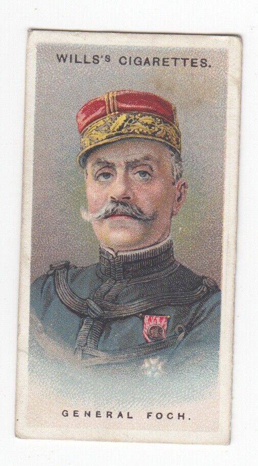 FRANCE: General FERDINAND FOCH 1917 World War I Card