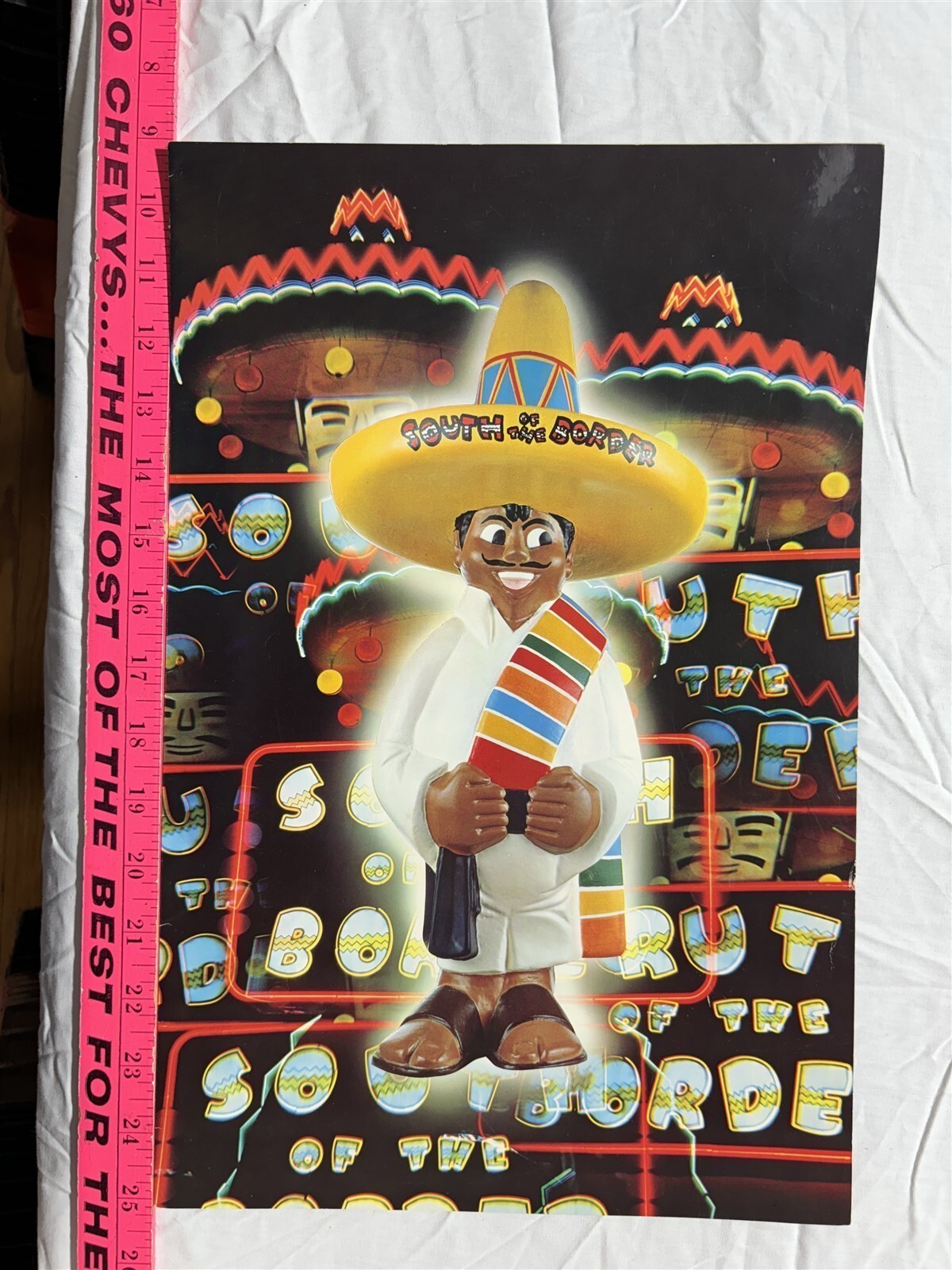 1980s South of the Border SC Restaurant Menu Vintage