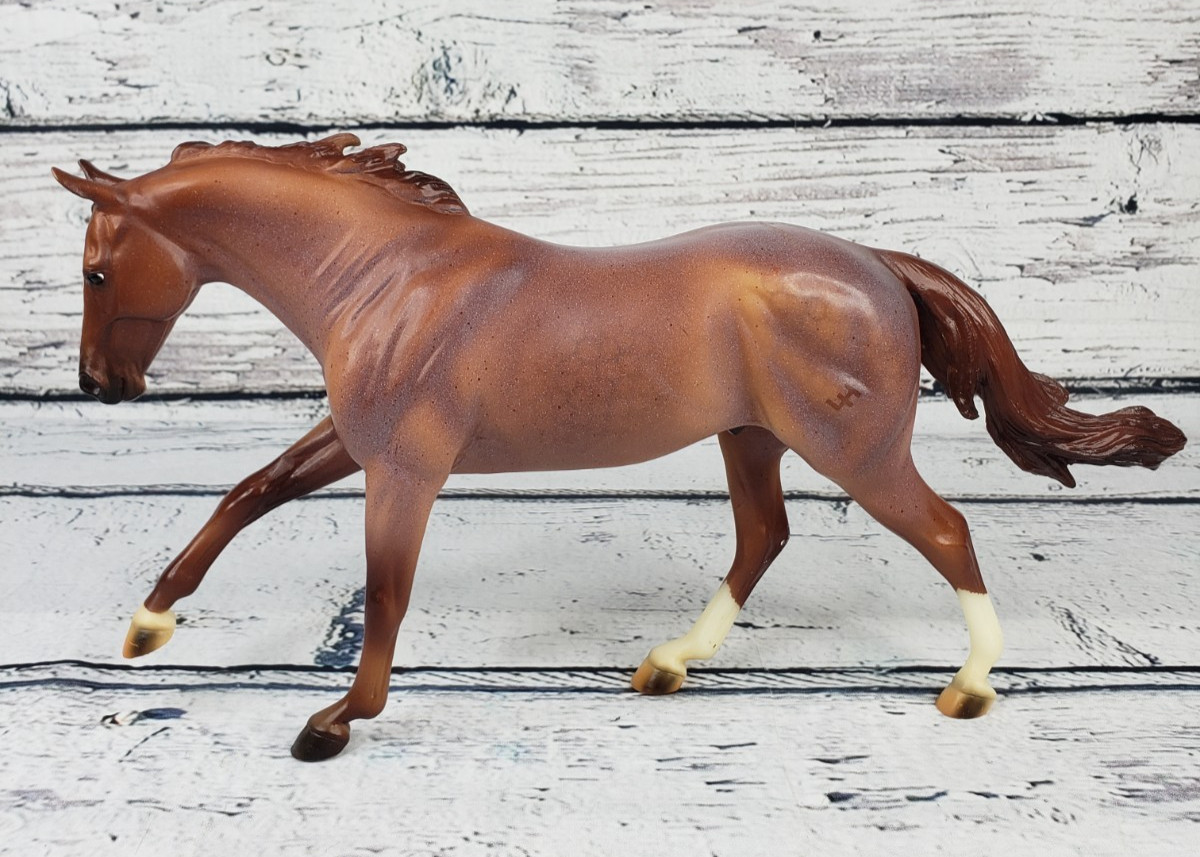 Breyer Quarter Horse #1829 Peptoboonsmal Famous Red Roan Sire Dundee