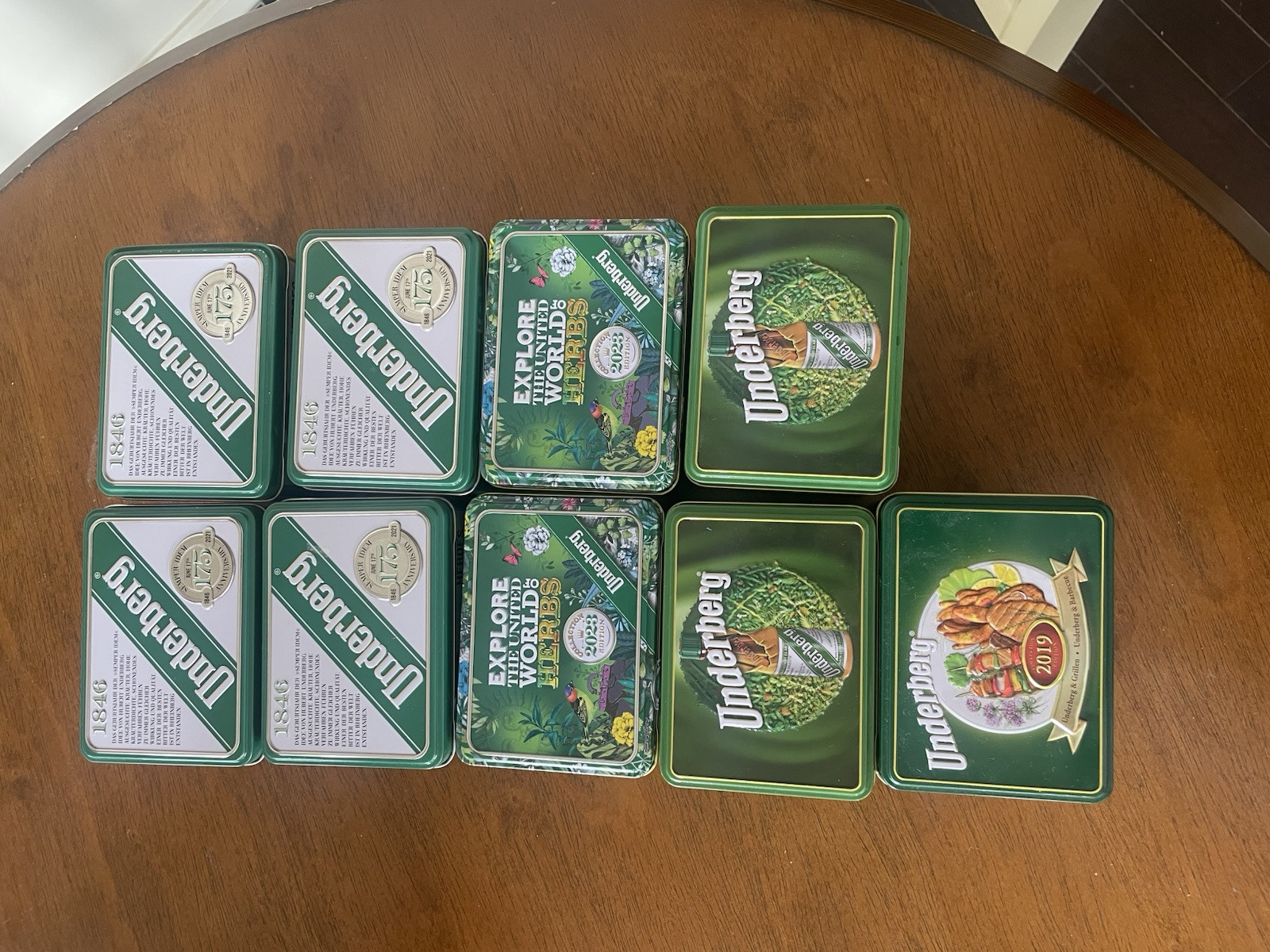 Underberg Collection Edition Tins 