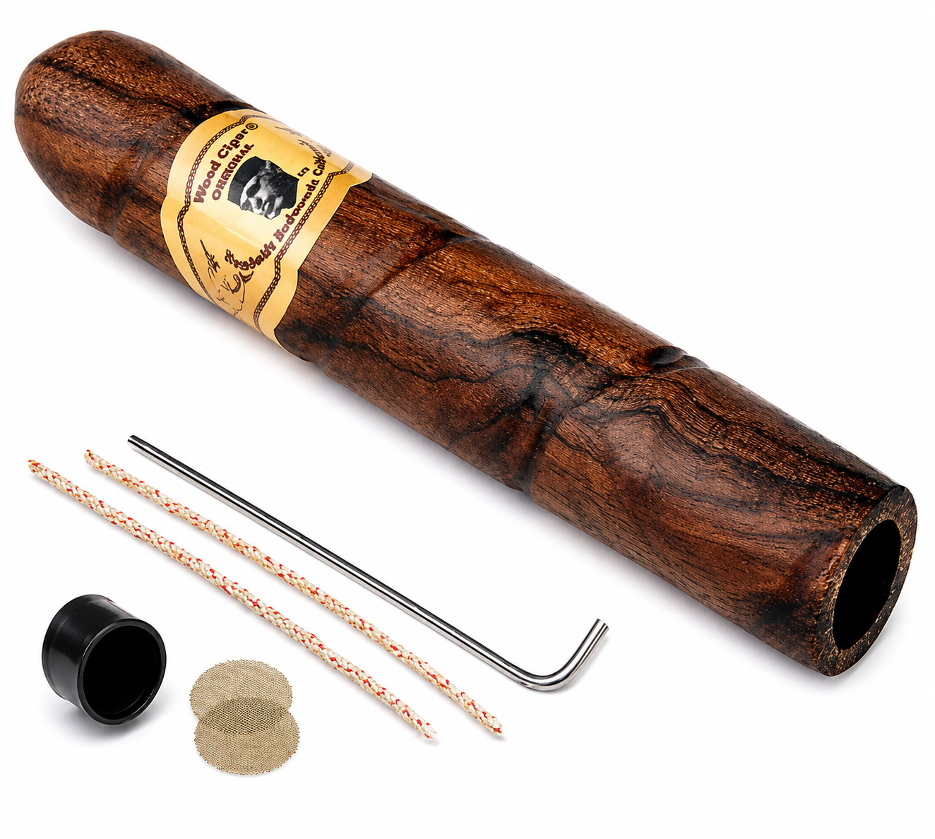 Cigar Pipe™ - Durable Wooden Wood Smoking Pipe Tobacco Cigarettes Cigar Pipes