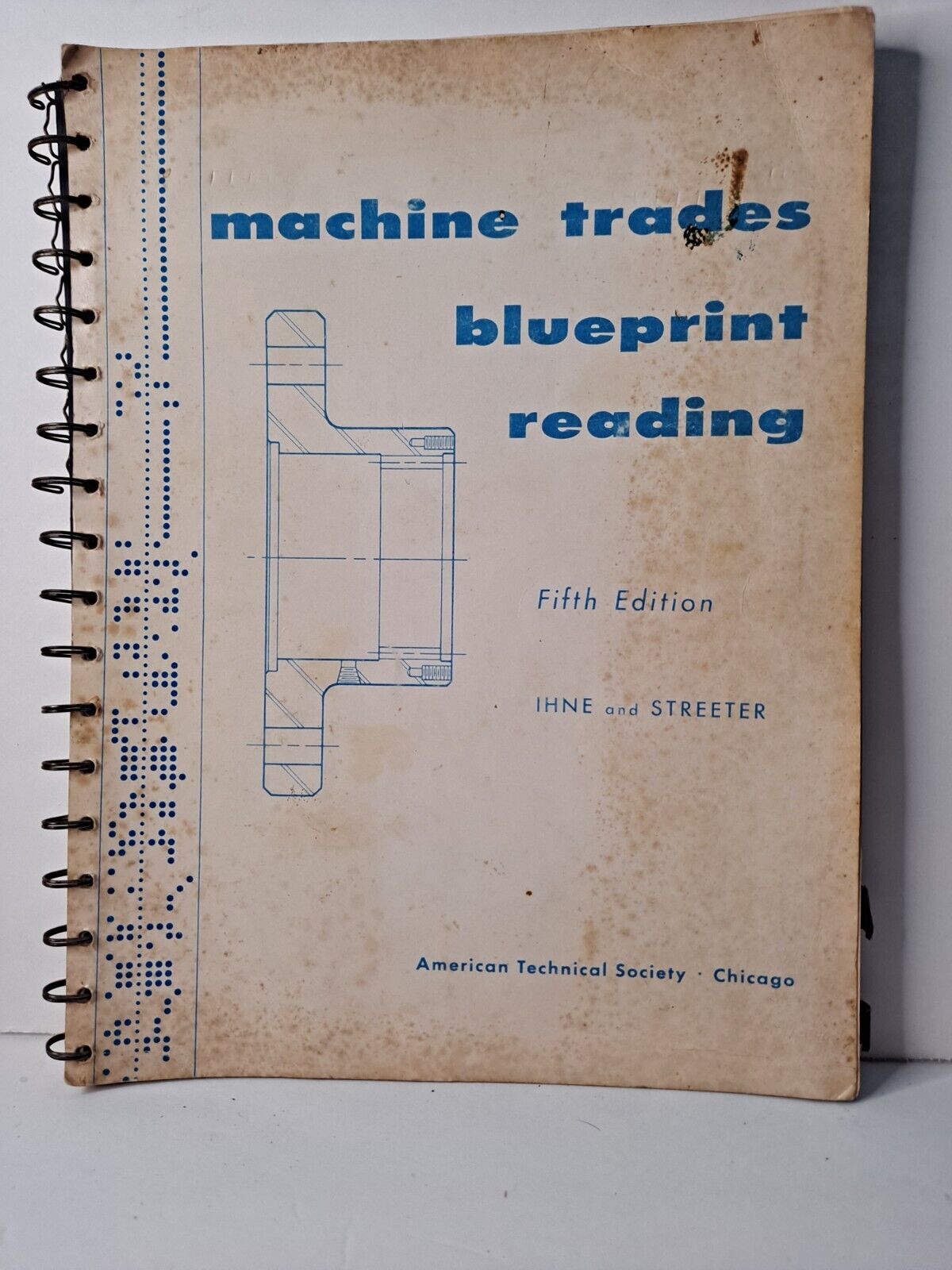Vintage Machine Trades Blueprint Reading American Technical Society