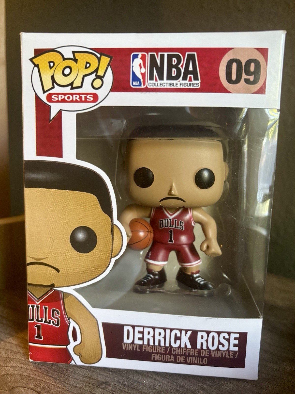 Funko Pop Sports NBA Chicago Bulls Derrick Rose #09