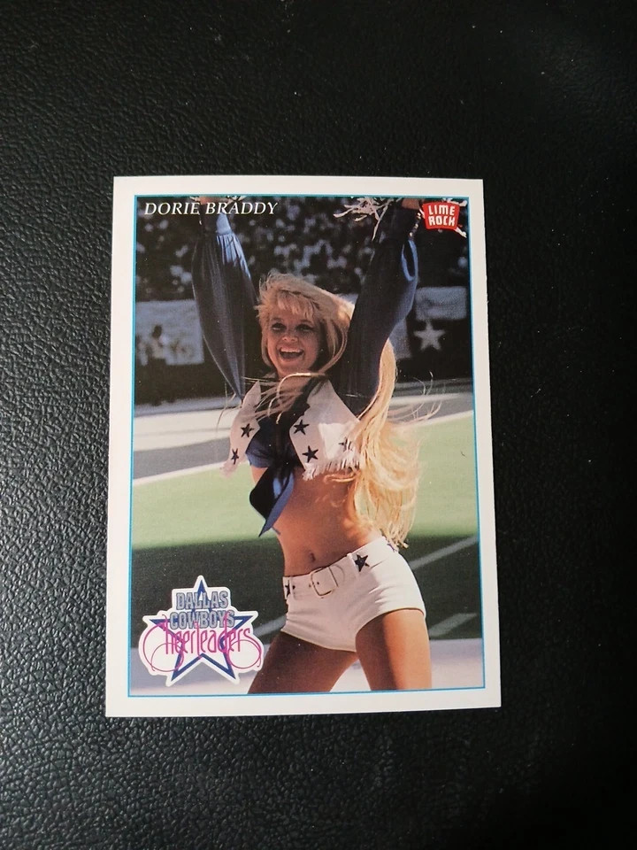 1992 Lime Rock NFL DALLAS COWBOYS CHEERLEADERS #82 DORIE BRADDY
