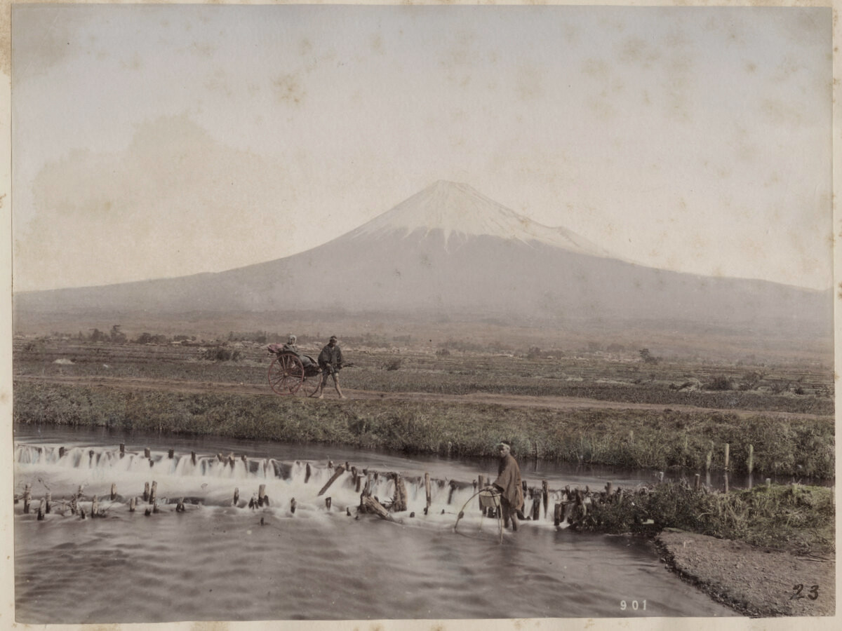 c.1880\'s PHOTO - JAPAN MOUNT FUJIYAMA