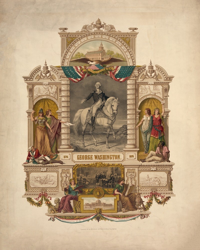 George Washington 1877 8x10 Print HT5134703