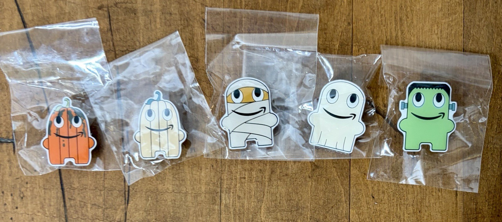 Amazon Halloween 🎃 Peccy Pin Lot Of 5 Brand New