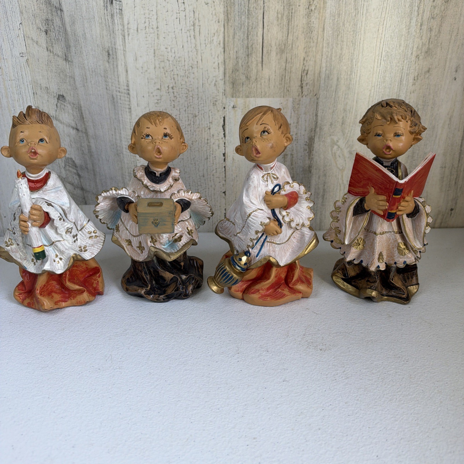 Vintage 80s Fontanini Roman Christmas 7\