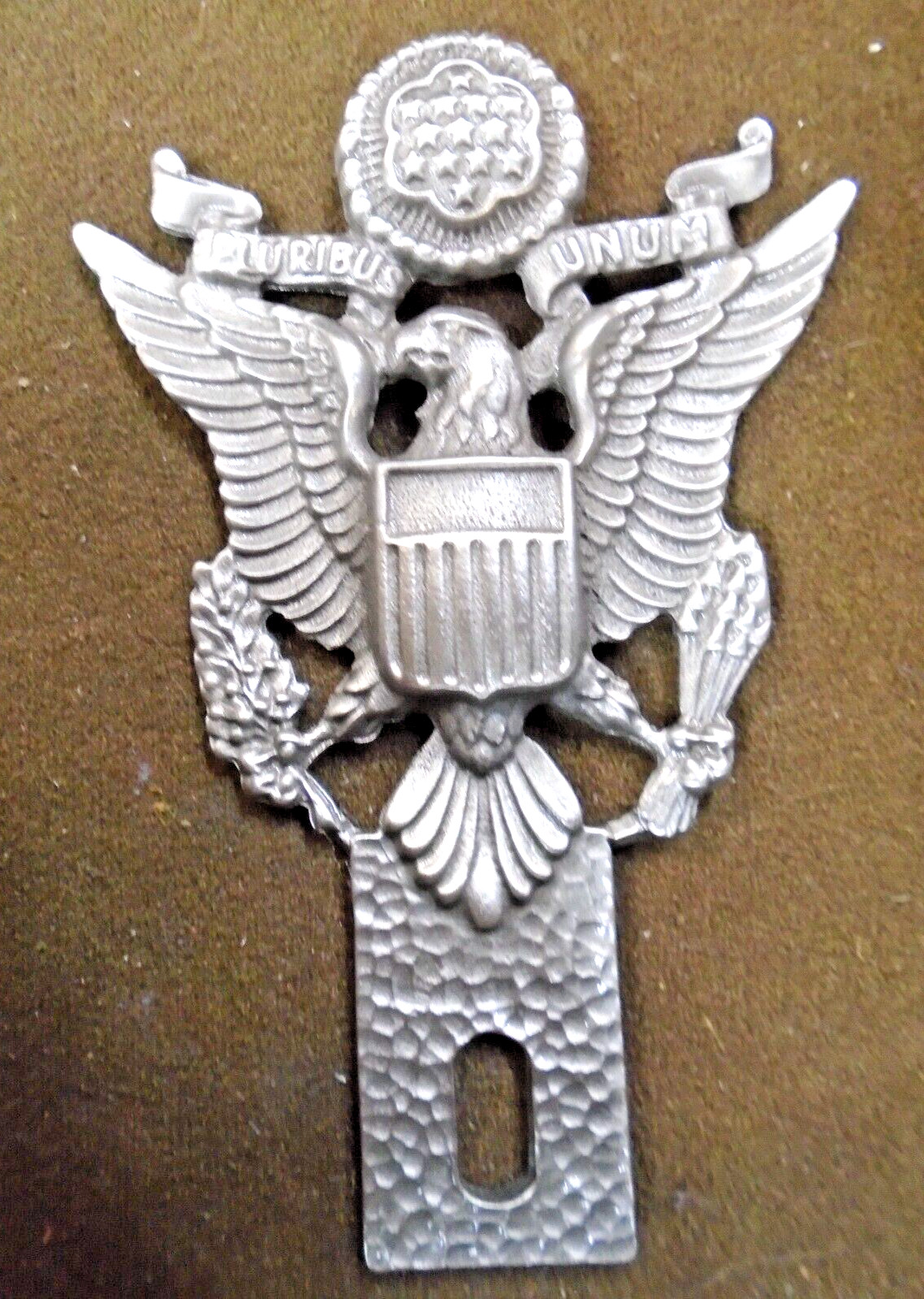 rare america is back presidential seal  ratrod license plate topper