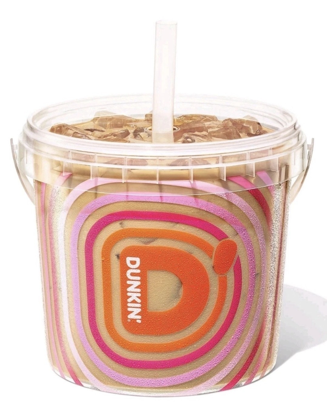 NEW Dunkin Donuts Limited Edition 48 Oz 2026 Bucket Cup & Straw Authentic Viral