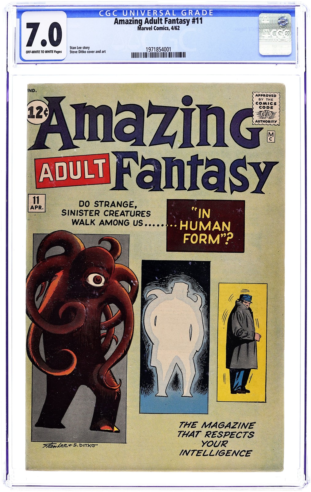 Amazing Adult Fantasy #11 CGC 7.0 1962 1971854001