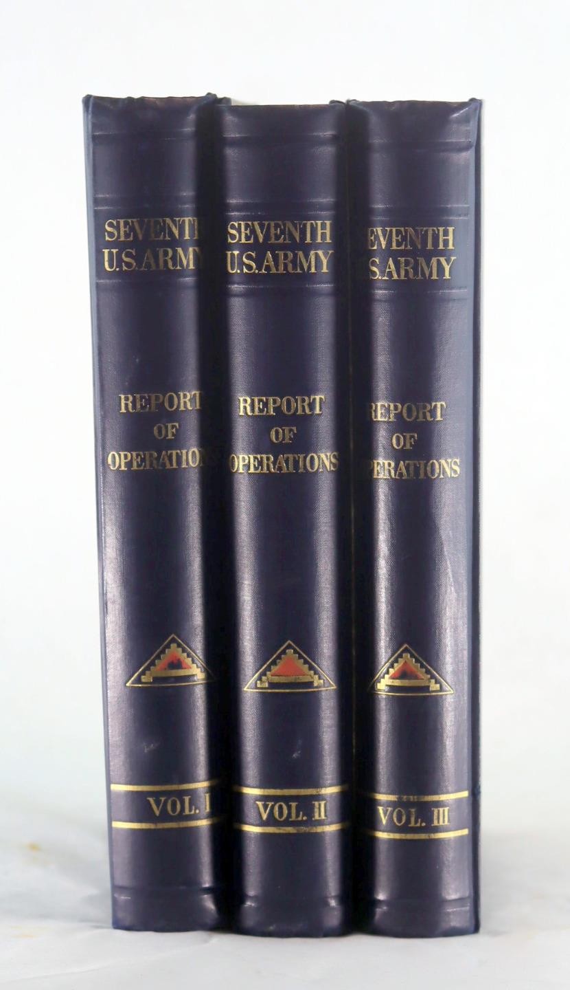 1946 Report of Operations Seventh United States Army in France & Germany 1944-45