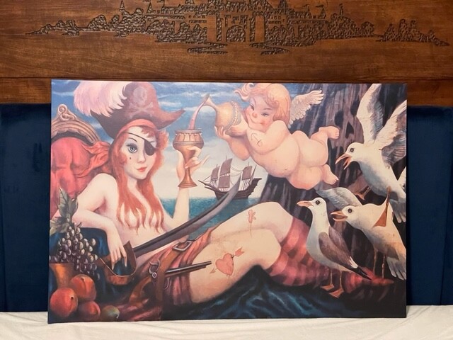 24x36 Marc Davis Pirates of the Caribbean 