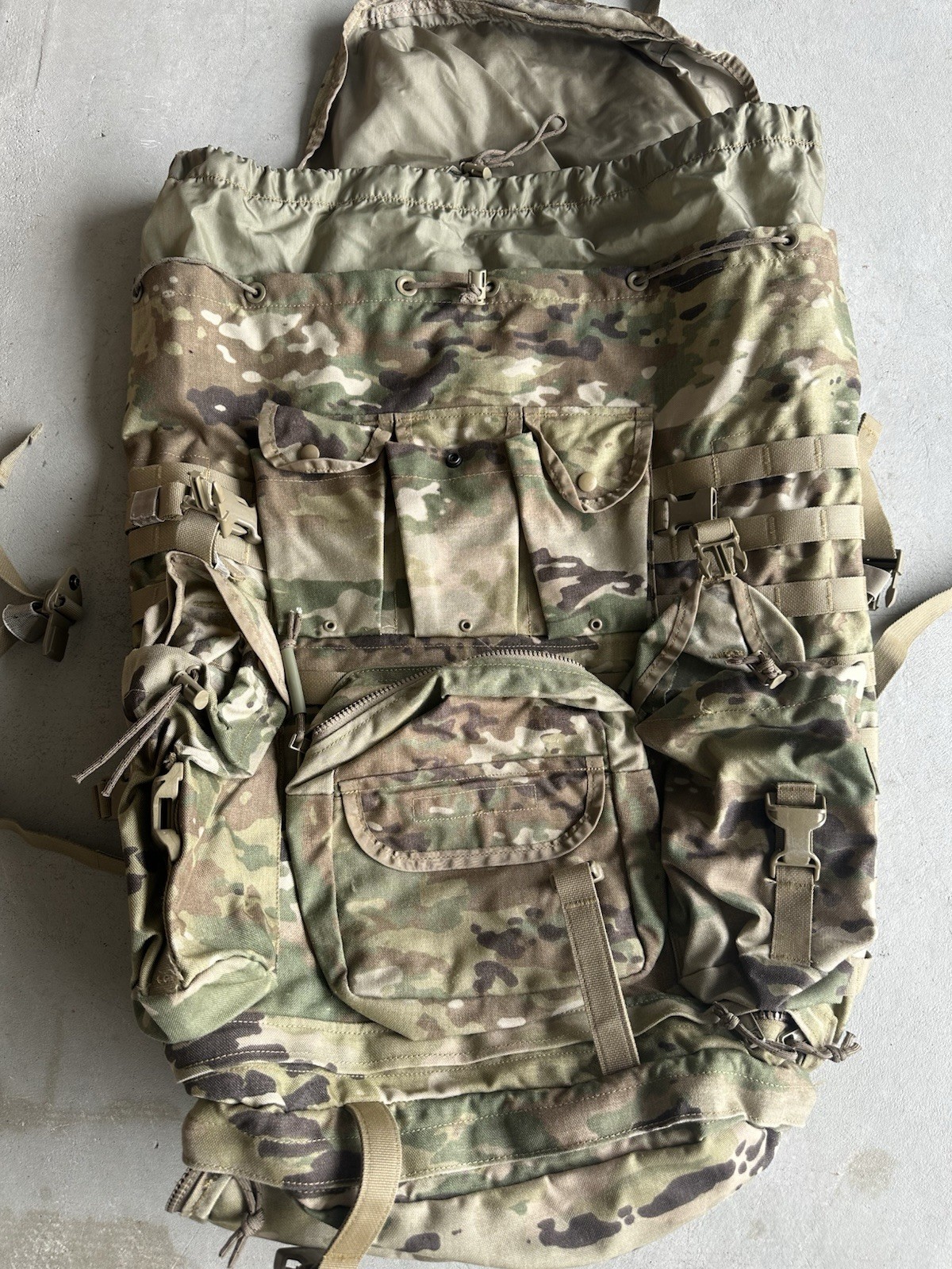 OCP MOLLE 4000 Rucksack Large BAG ONLY. See Pictures. USGI OFFICIAL ISSUE