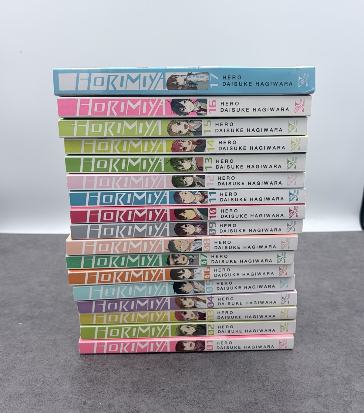 Horimiya Manga Volumes 1-17 English Authentic Yen Press Brand New Complete Set