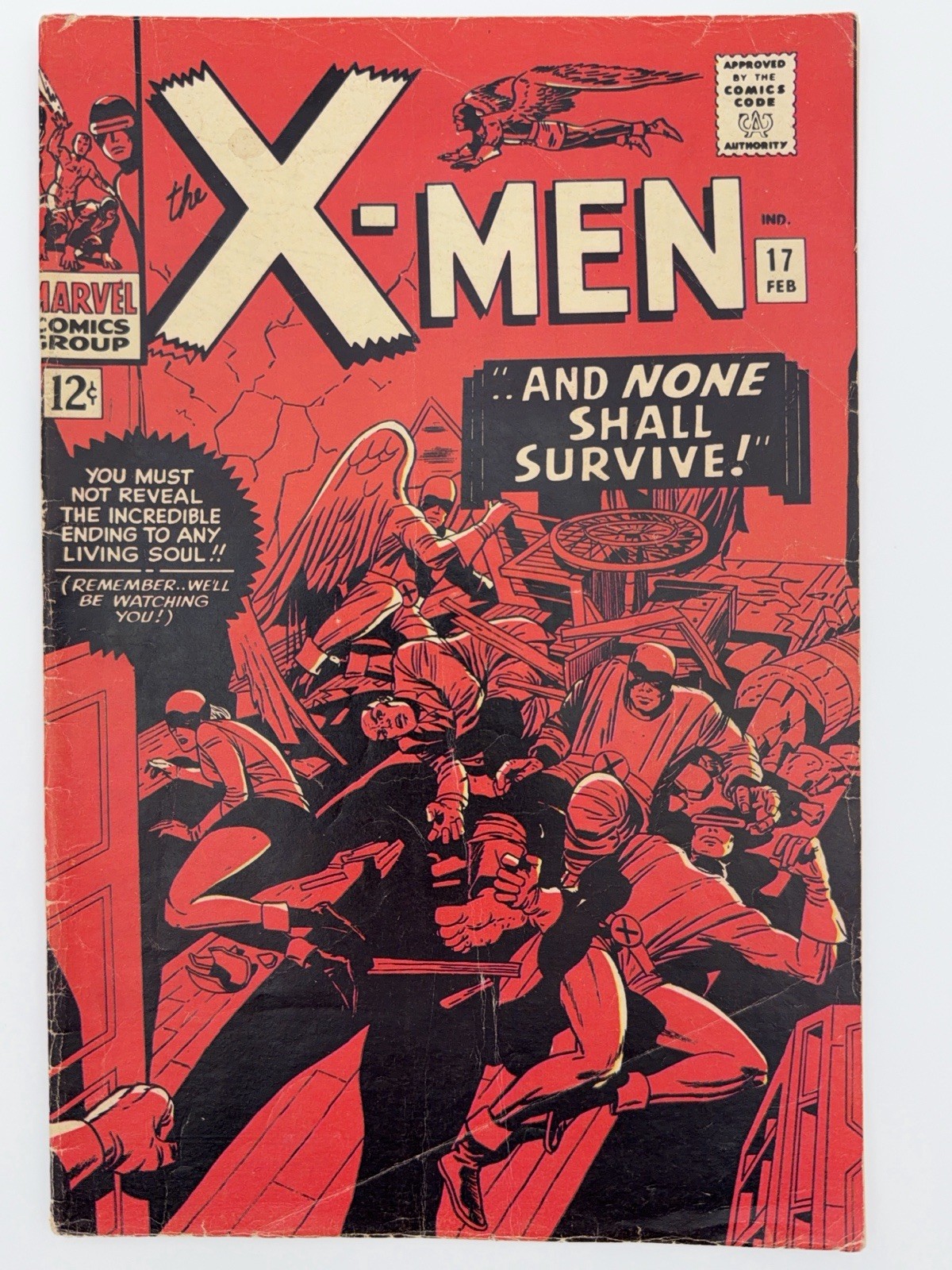 X-Men #17 1966 And None Shall Survive 1st App. Dr John Thomas Low Grade Key
