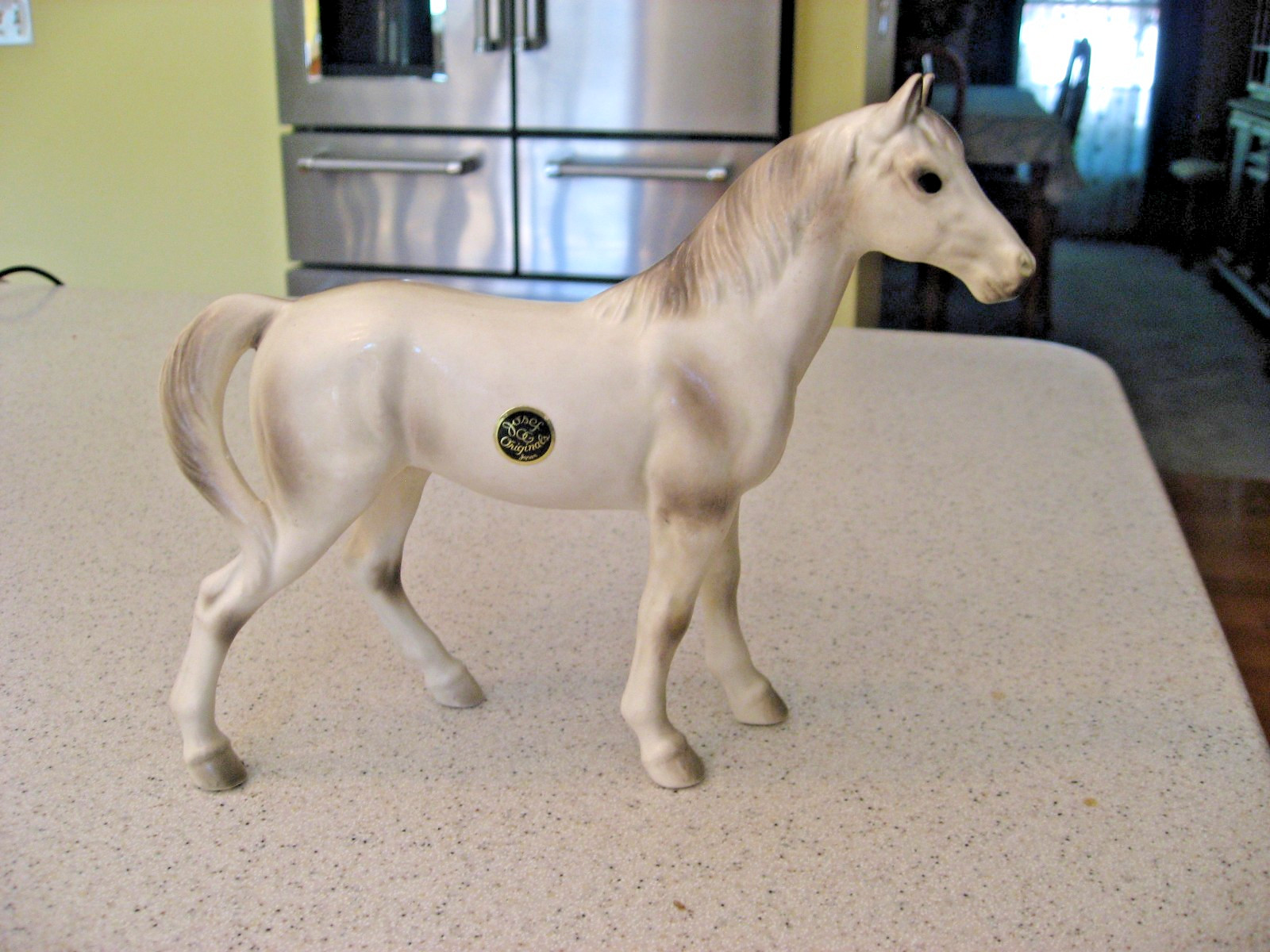 Vintage Josef Originals Ceramic Arabian Horse Stallion Figure about 6