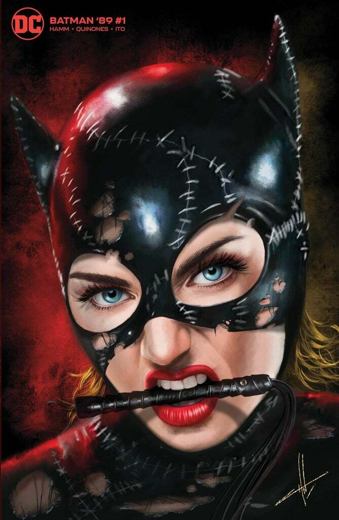Batman 89 #1 Carla Cohen Catwoman Minimal Trade Dress Variant Cover DC Comics