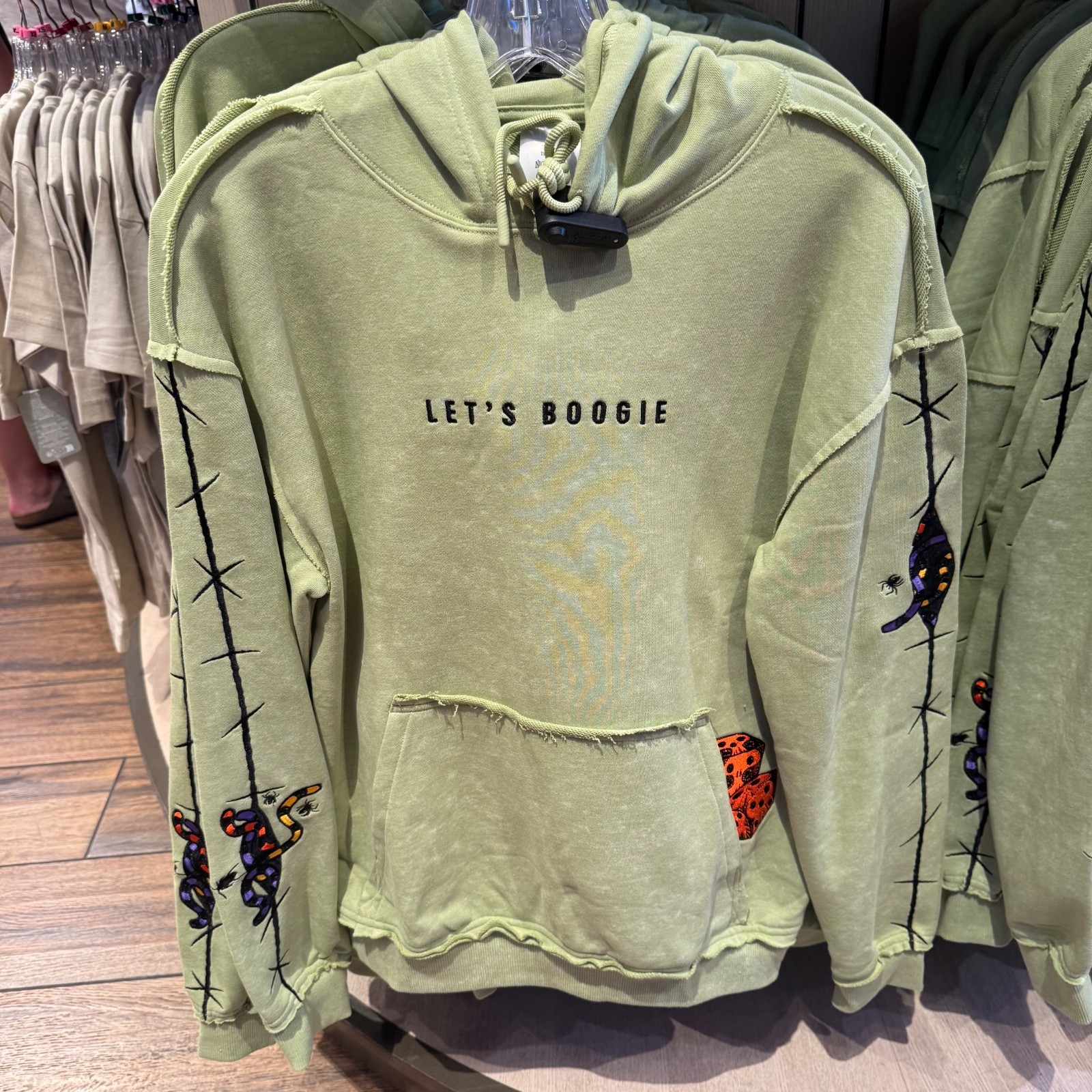 2026 Disney Parks Oogie Boogie Green Hoodie 