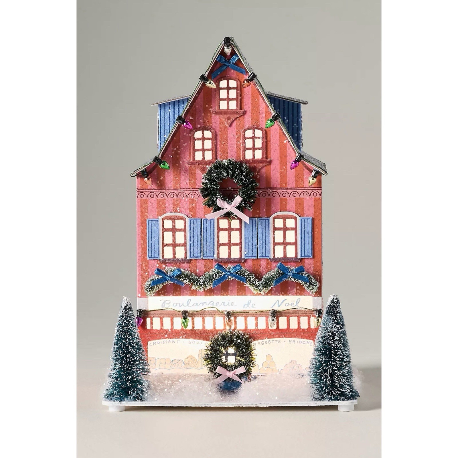 Anthropologie Emily Taylor Light Up Village House Boulangerie Bakery 2026 NIB