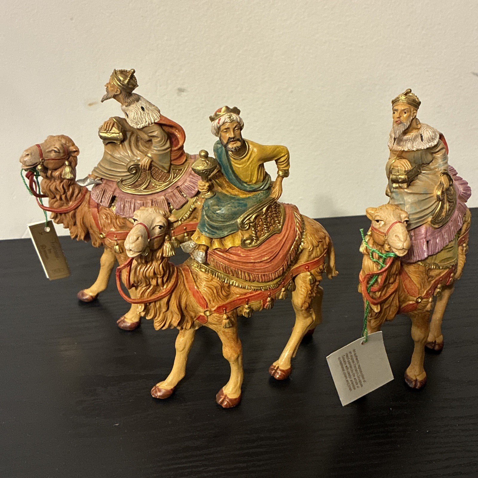 Fontanini 3 Wise Men (kings) On Camels 5 Inch