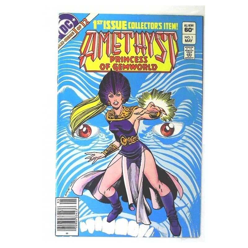 Amethyst: Princess of Gemworld #1 Newsstand in NM minus condition. DC comics [q&