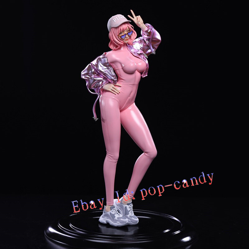 JULIN Studio Pink Girl 1/5 Scale Garage Kit Statue Resin Model Replace Body