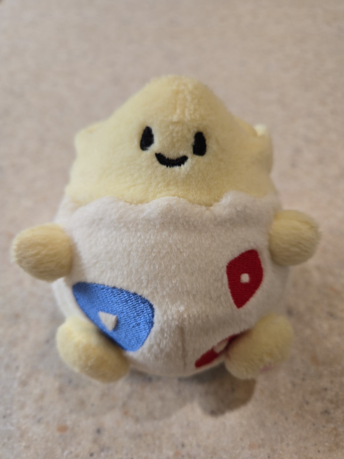 Rare 2006 Pokémon Togepi Pokémon Center Plush Stuffed Toy