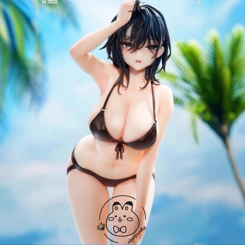 24cm Cute Anime Bunny Girl PVC Statue Collectible Figure Without Original Box