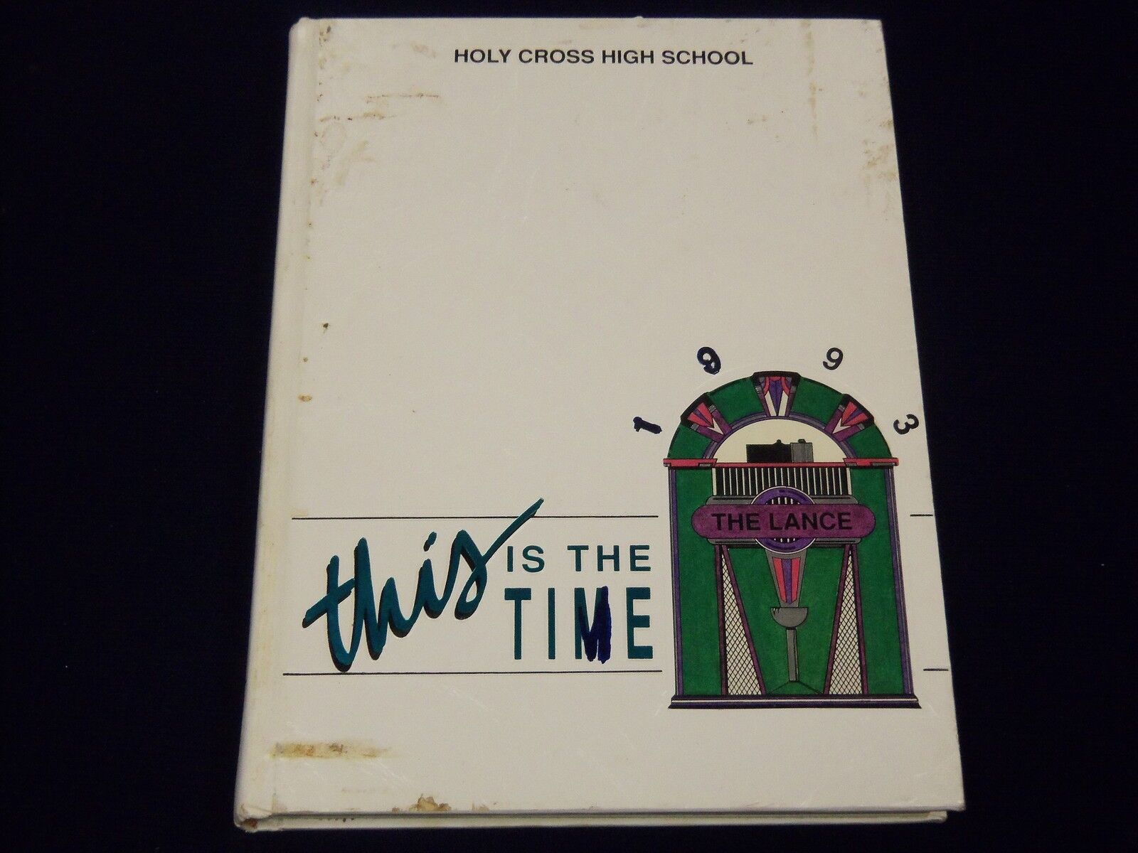 1993 HOLY CROSS HIGH SCHOOL YEARBOOK - THE LANCE - GREAT PHOTOS - K 195