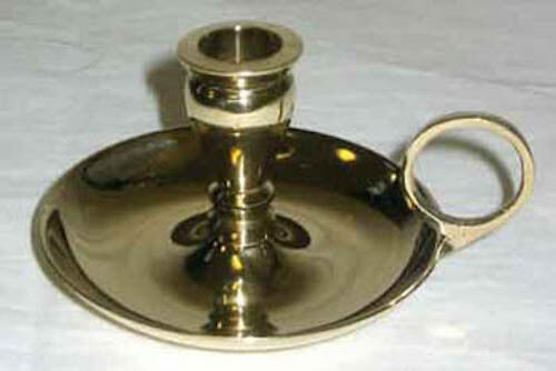 Brass Chamberstick Chime (Mini) Candle Holder