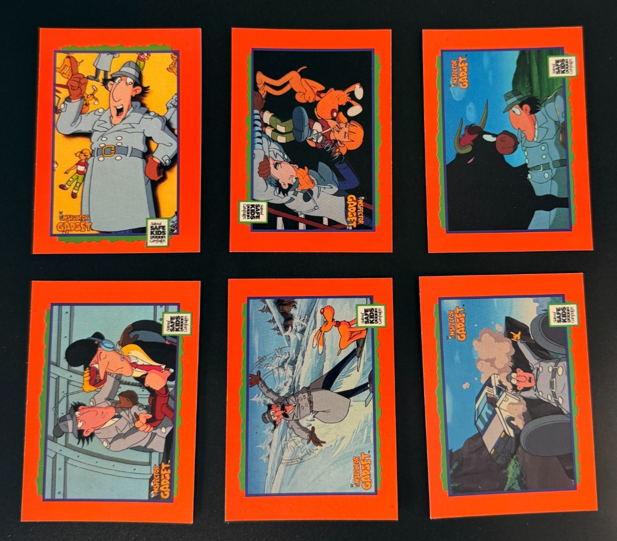 1991 Impel Trading Card Treats INSPECTOR GADGET Complete 6 Card SET M/NM 1991 Impel Trading Card Treats INSPECTOR GADGET Complete 6 Card SET M/NM