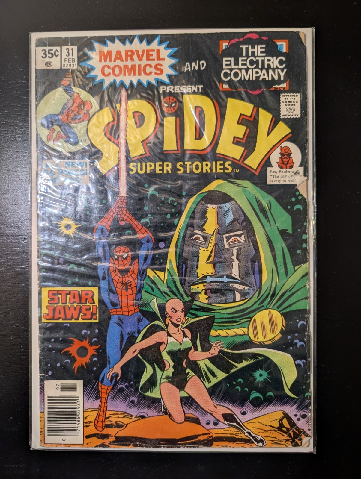 Spidey Super Stories #31 Feb 1978 Star Wars Homage Marvel Comics Spidey Super Stories #31 Feb 1978 Star Wars Homage Marvel Comics