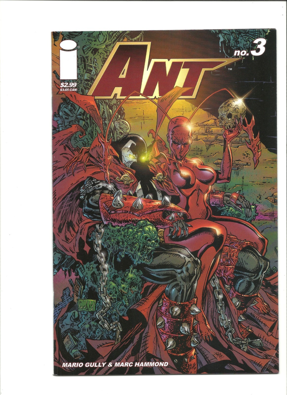 Ant #3 Image Comics (2005) Spawn Crossover
