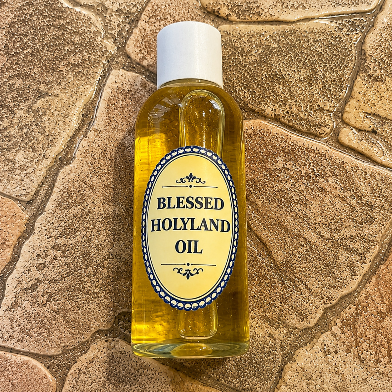 250ml Holy Land Olive Oil Blessed in Jerusalem Christian Prayer Religious Gift