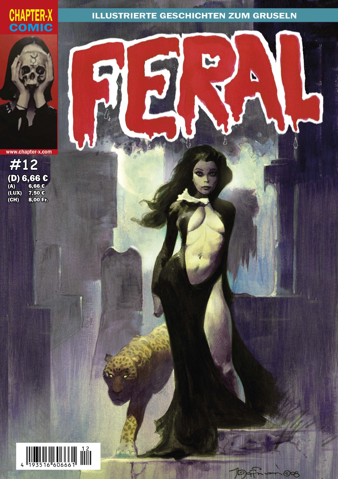Feral #12 - German Edition SW Horror Comic - Mike Hoffman - Ester Cardella