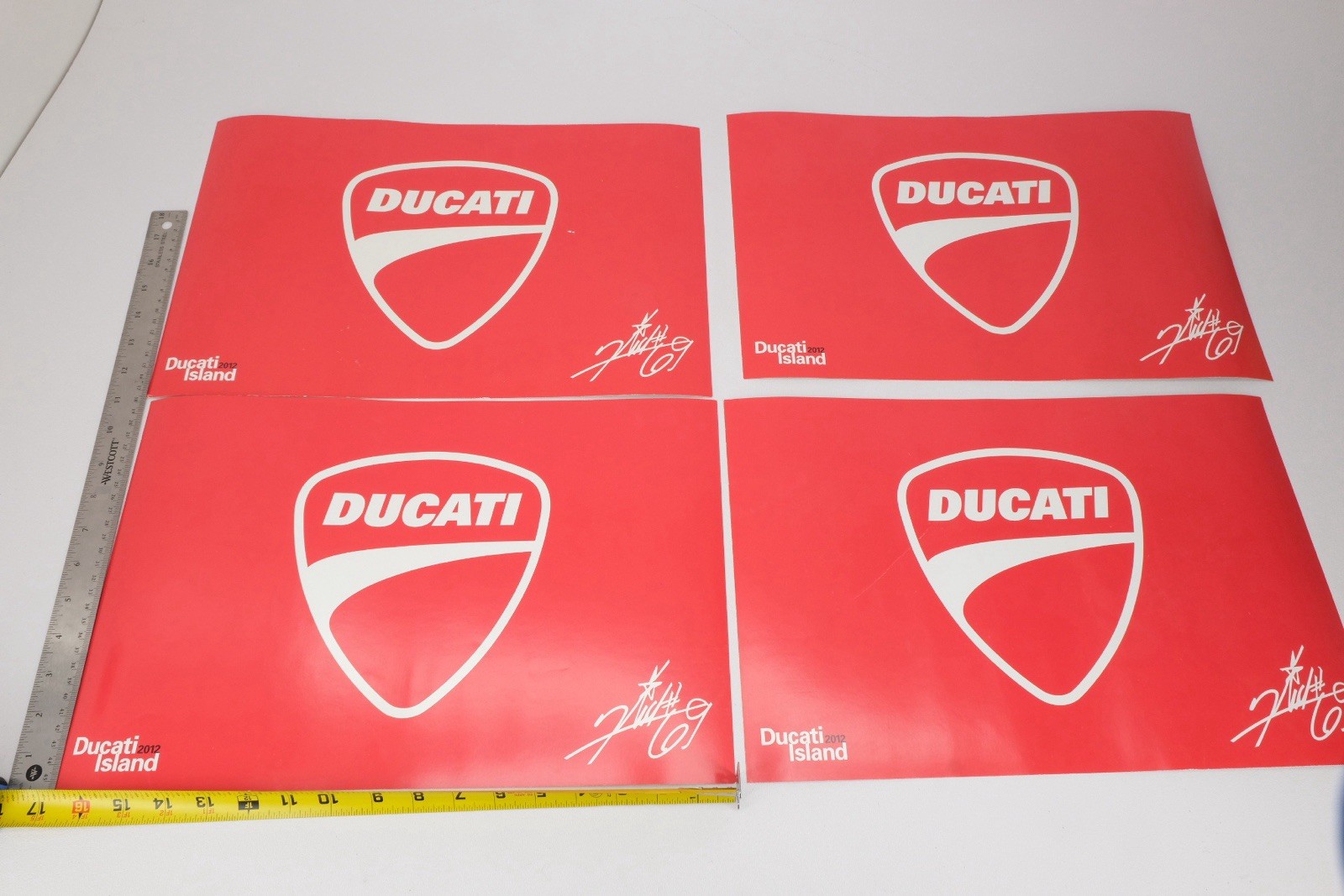 Ducati Island Poster Nicky Hayden #69 2012 Ducati Island Poster Nicky Hayden #69 2012