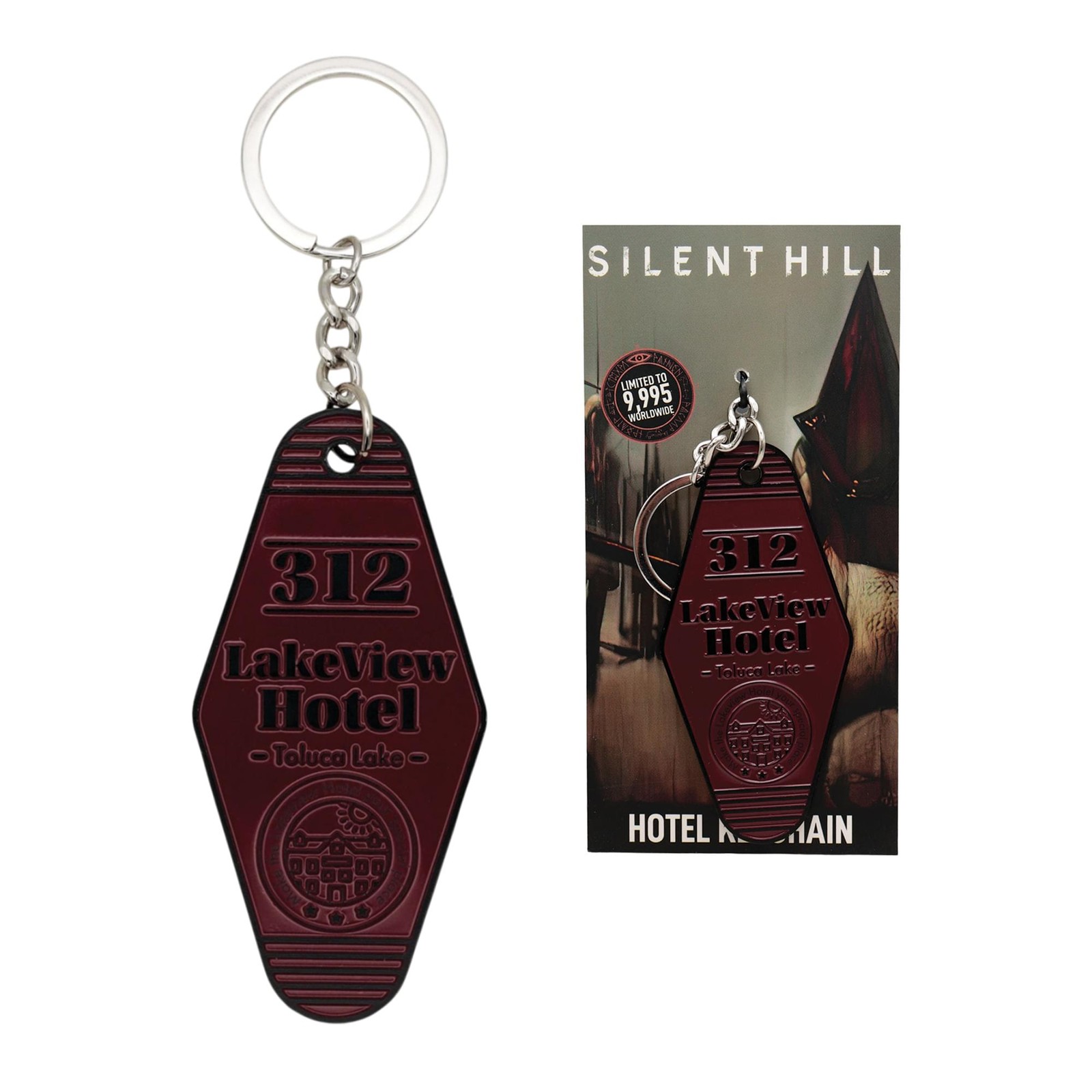 Silent Hill 2 Limited Edition Lakeview Hotel Room 312 Replica Keychain