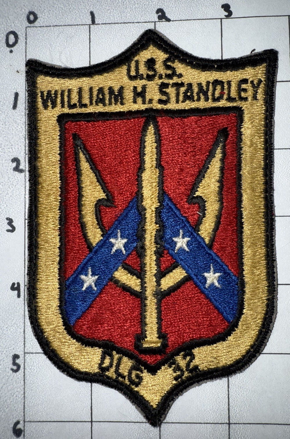 Vietnam War USS William H. Standley DLG-32 Patch (28)