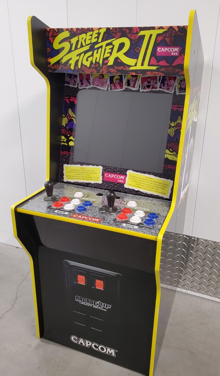 Arcade1Up Street Fighter 2 Legacy Edition With 12 GAMES 